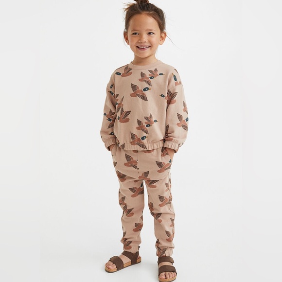 2 Piece Organic Cotton Duck Print Set - Picture 2 of 10